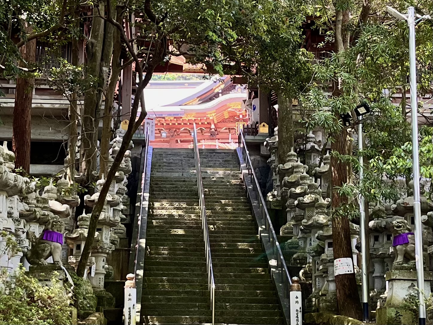兵庫県　高砂市　鹿嶋神社　階段