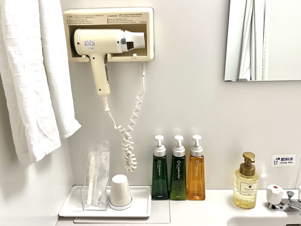 出雲ロイヤルホテル 客室 シングルルーム　アメニティ