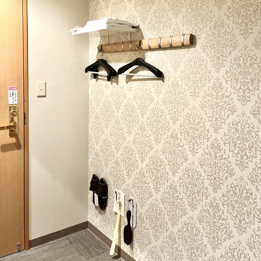 出雲ロイヤルホテル 客室 シングルルーム　玄関付近